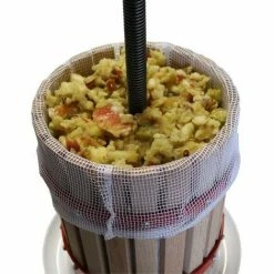 Pressoir à Fruits Manuel En Bois De Hêtre Non Traité - OP 18 - 18L Güde -GüDE Soldes 13958077 3