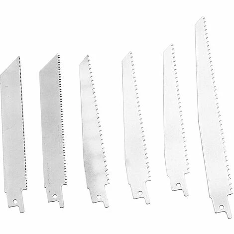 Güde Jeu De Lames De Scie Pour Le Bois Et Le Métal - 6 Pièces 3 Güde Jeu De Lames De Scie Pour Le Bois Et Le Métal - 6 Pièces
