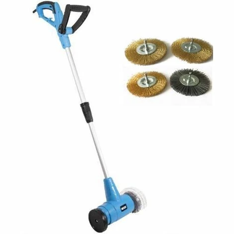 Güde Brosse à Désherber électrique / Nettoyeur De Joints Avec 2 Brosses Métalliques Supplémentaires - 400W - 340 X 275 X 1230mm -GFR 401 3 Güde Brosse à Désherber électrique / Nettoyeur De Joints Avec 2 Brosses Métalliques Supplémentaires - 400W - 340 X 275 X 1230mm -GFR 401