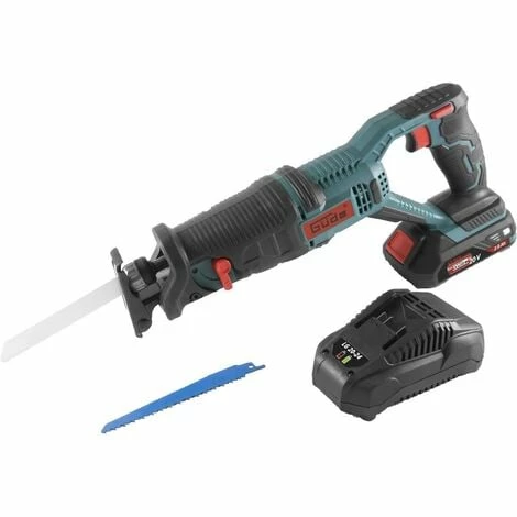 Güde Accu Scie De Branche USS 20-201-24 - AVEC Batterie Et Chargeur Rapide- 20v - 3000 Rpm - Lame De Scie Bois/métal Incluse 3 Güde Accu Scie De Branche USS 20-201-24 - AVEC Batterie Et Chargeur Rapide- 20v - 3000 Rpm - Lame De Scie Bois/métal Incluse